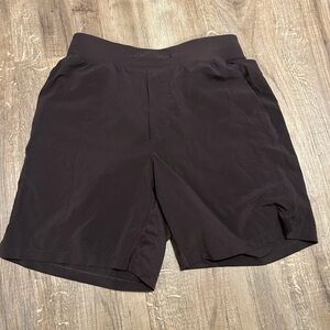 Brown/purple Lululemon shorts